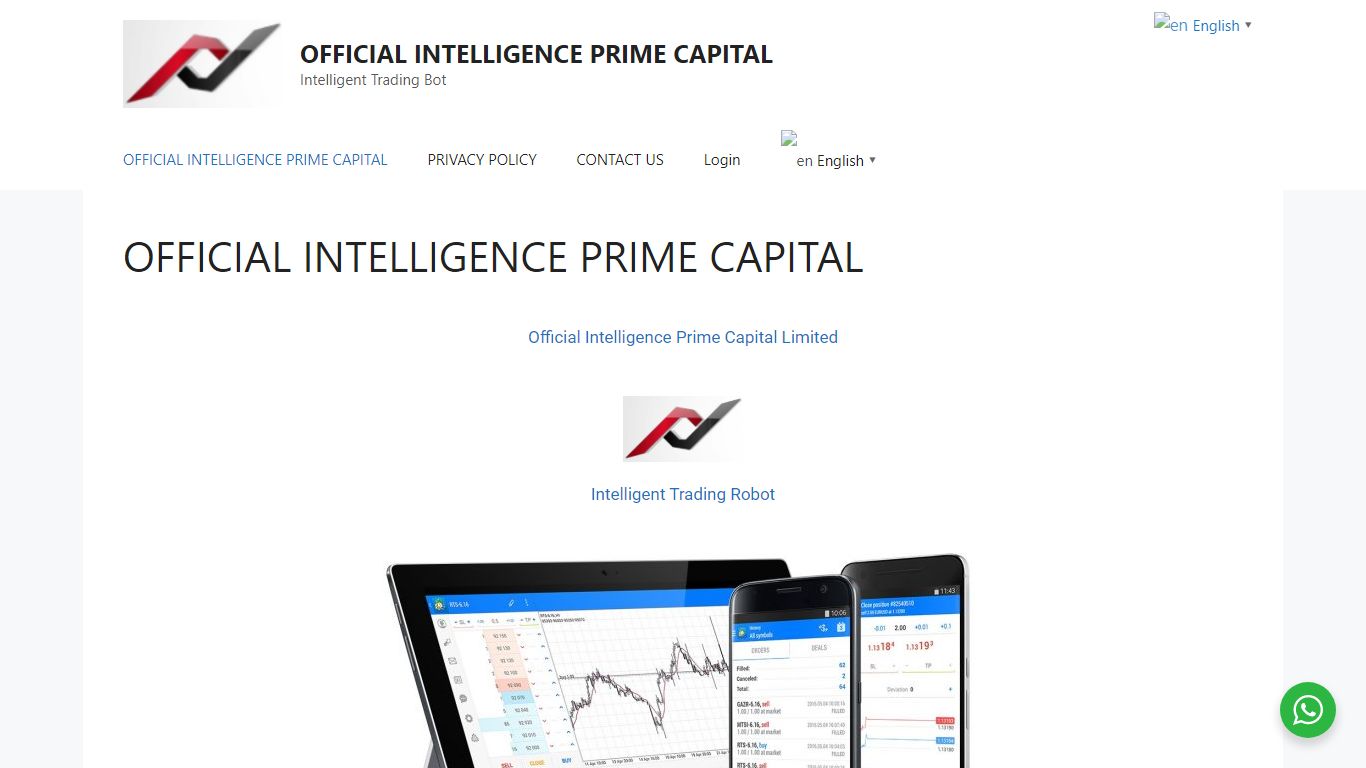 OFFICIAL INTELLIGENCE PRIME CAPITAL